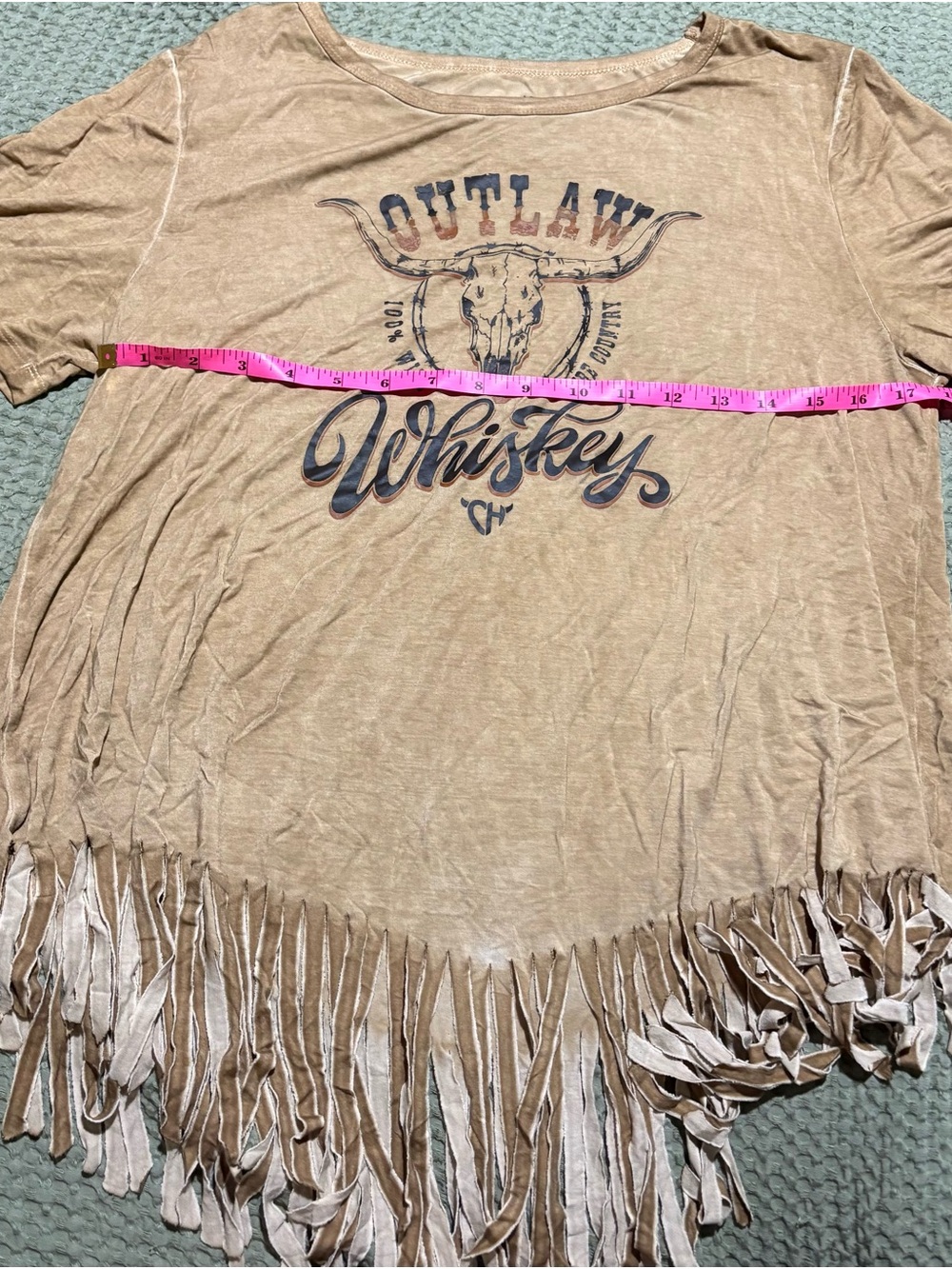 Cowgirl Hardware Fringe Tee